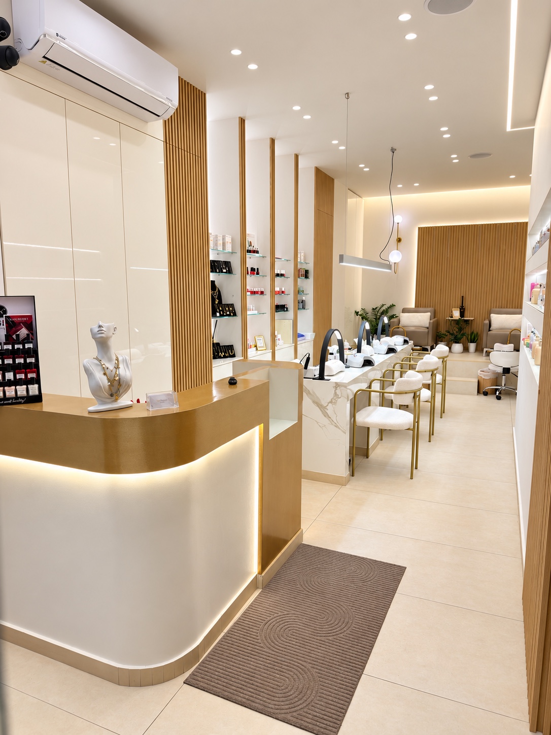 Η υποδοχή μας στο NaiLuxe Kifissia